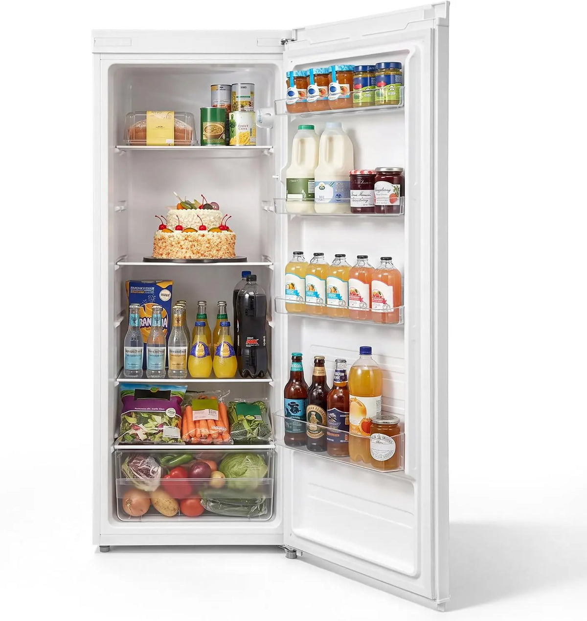 COMFEE Kühlschrank 230L 40 dB 142 cm