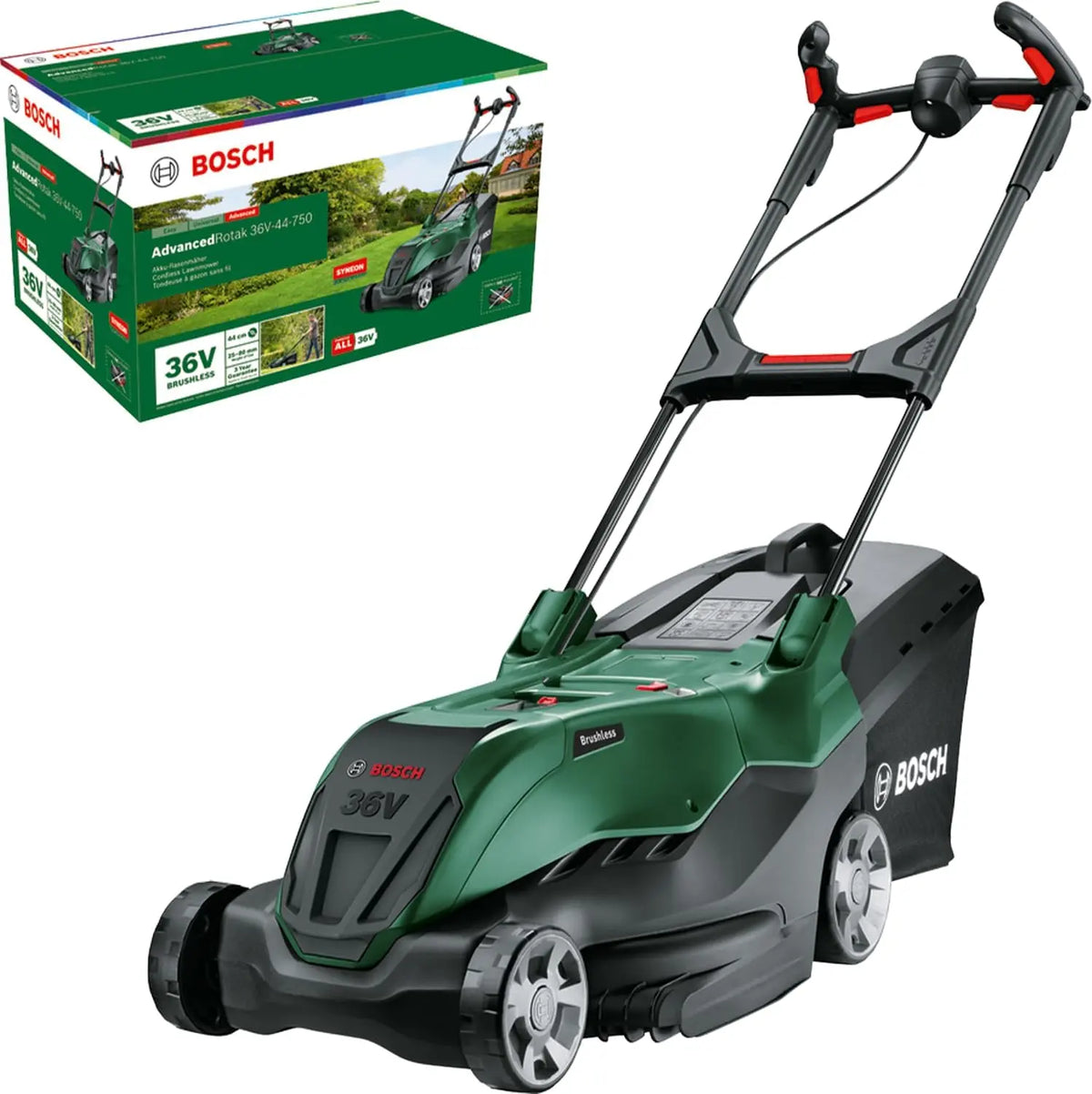 Bosch Rasenmäher 36 V 44 cm für Haushalt und Alltag