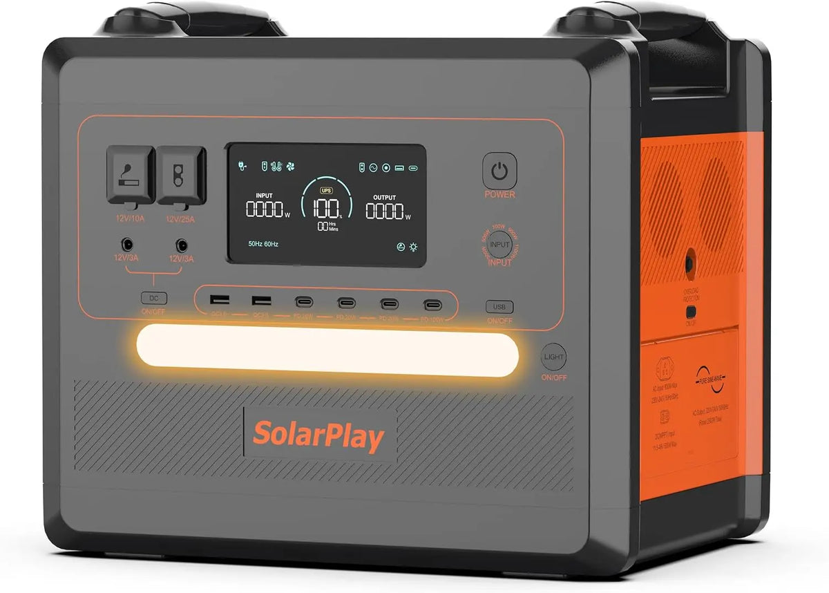Inverter-Stromerzeuger Q2402M 2500W mit Solarfunktion