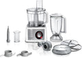 Bosch Küchenmaschine MC812S814 1250 W 3,9 L mit Edelstahl Weiß