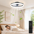 Ventilator 50cm mit Fernbedienung Schwarz