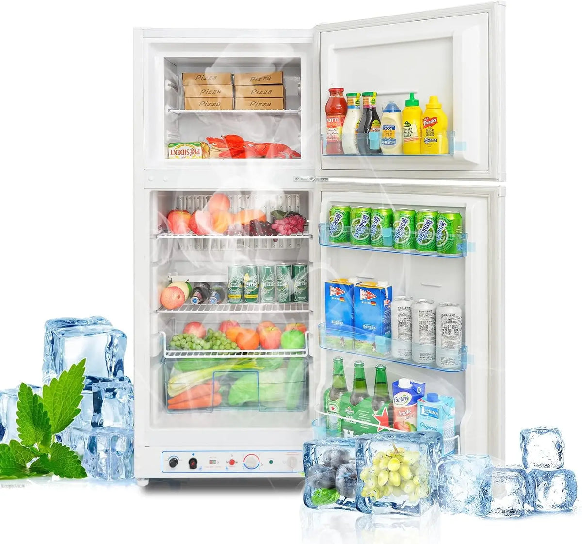 Kühlschrank 230 V 185L Weiß für Haushalt und Alltag
