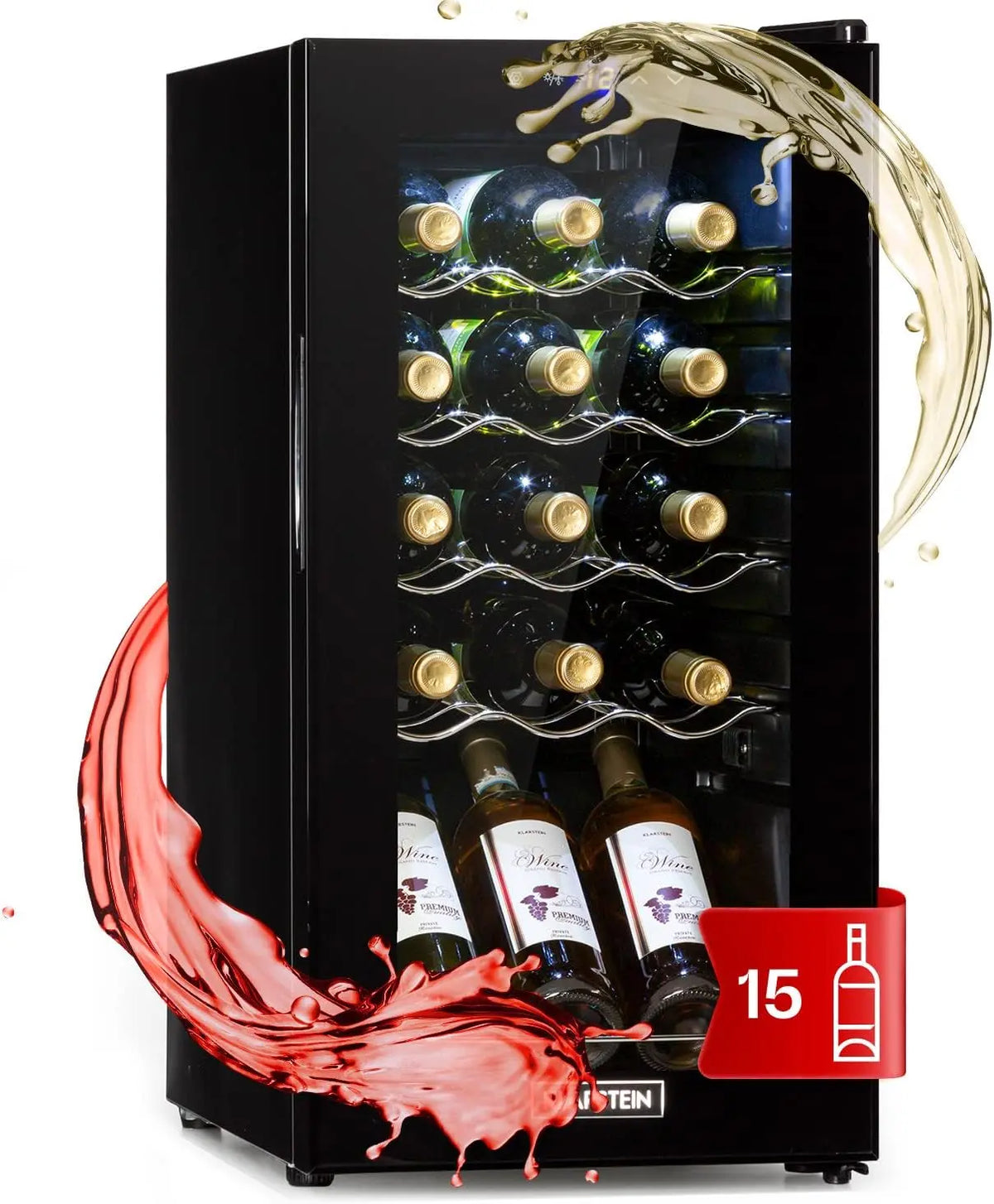 Kühlschrank 44 L Schwarz für Haushalt und Alltag