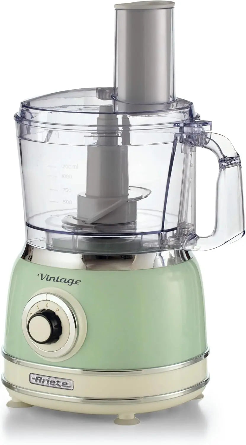 Küchenmaschine 1000 W 1,2 l mit Edelstahl Grün
