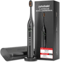 Zahnheld Gero 3 Schallzahnbürste, ETM Test SEHR GUT 93%, IPX7, Schwarz Schwarz