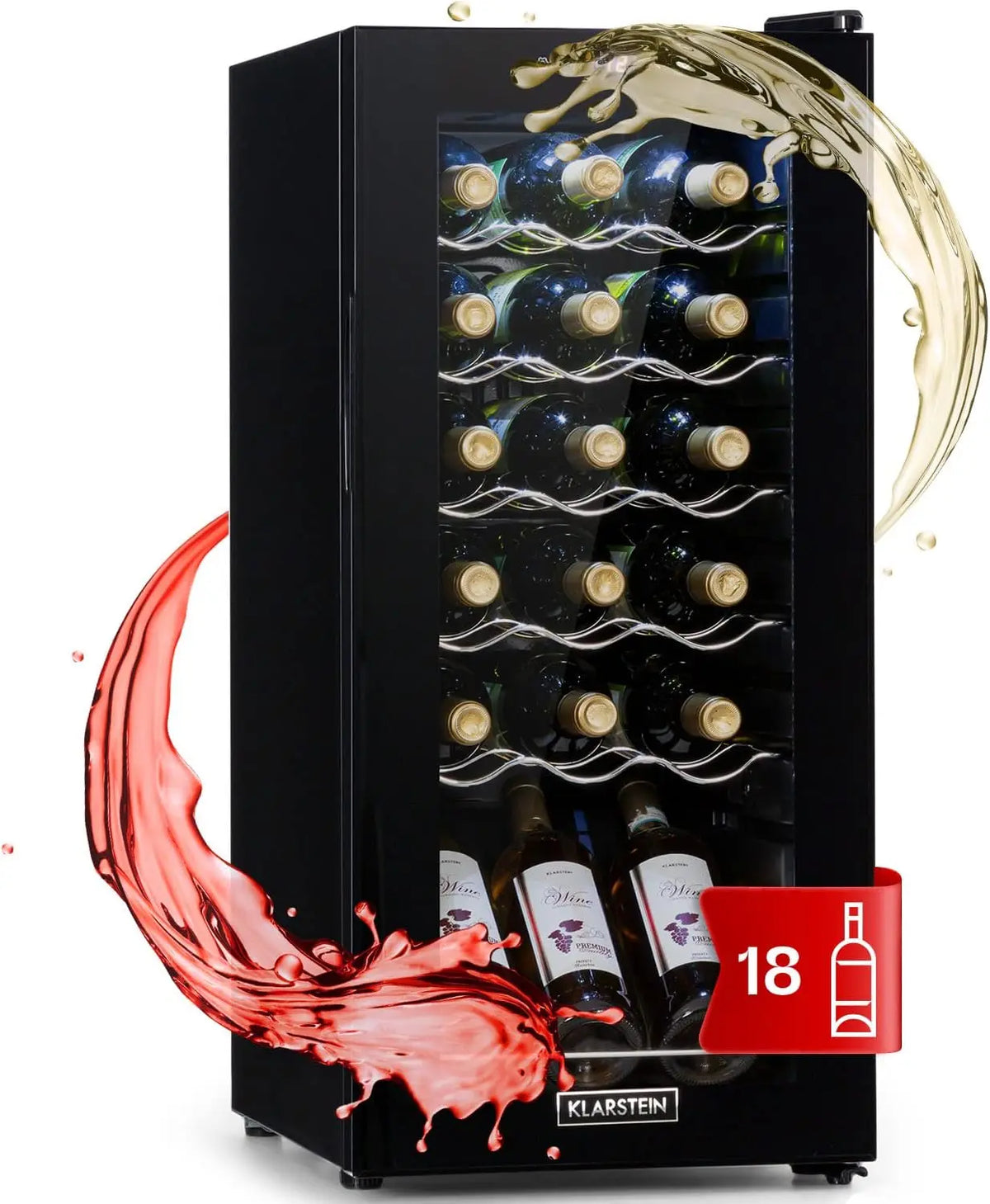 Kühlschrank 50 L Schwarz für Haushalt und Alltag
