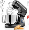 Küchenmaschine 2000W 6,2 L mit Edelstahl Schwarz