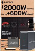 Produkt B2500 2000W mit Solarfunktion