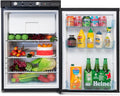 Kühlschrank 12 V 100L Schwarz für Haushalt und Alltag
