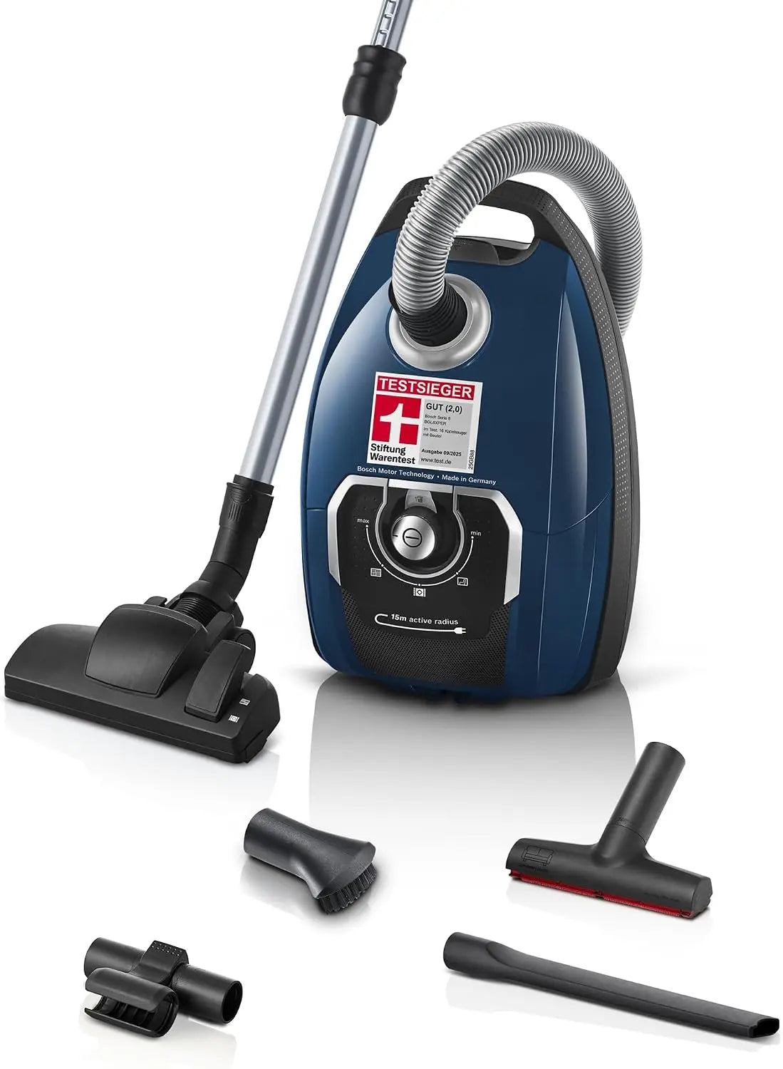 Bosch Staubsauger 700 W Blau für Haushalt und Alltag