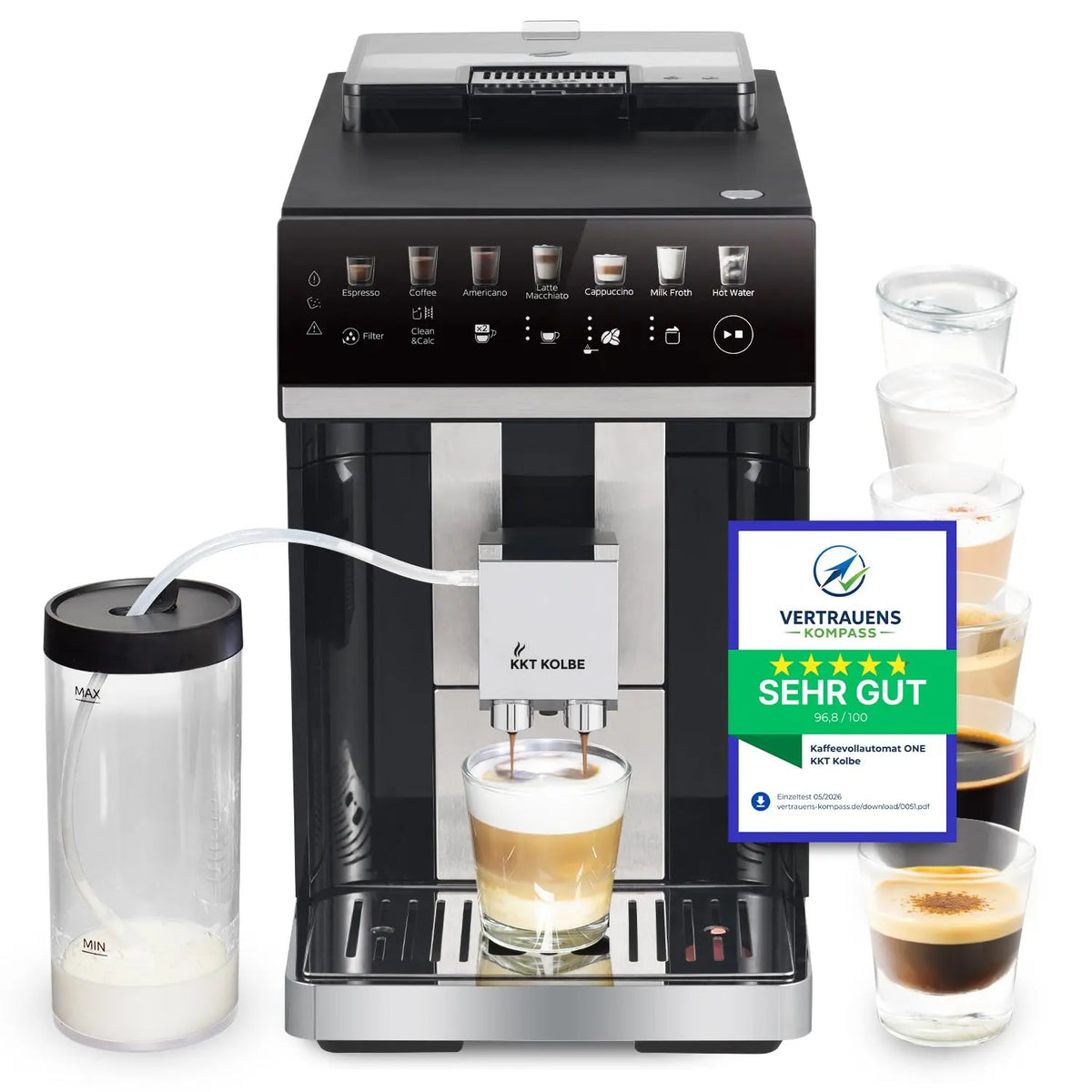 Kaffeemaschine Schwarz für Haushalt und Alltag
