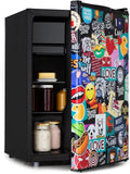 Kühlschrank 70 Liter 42 dB Schwarz