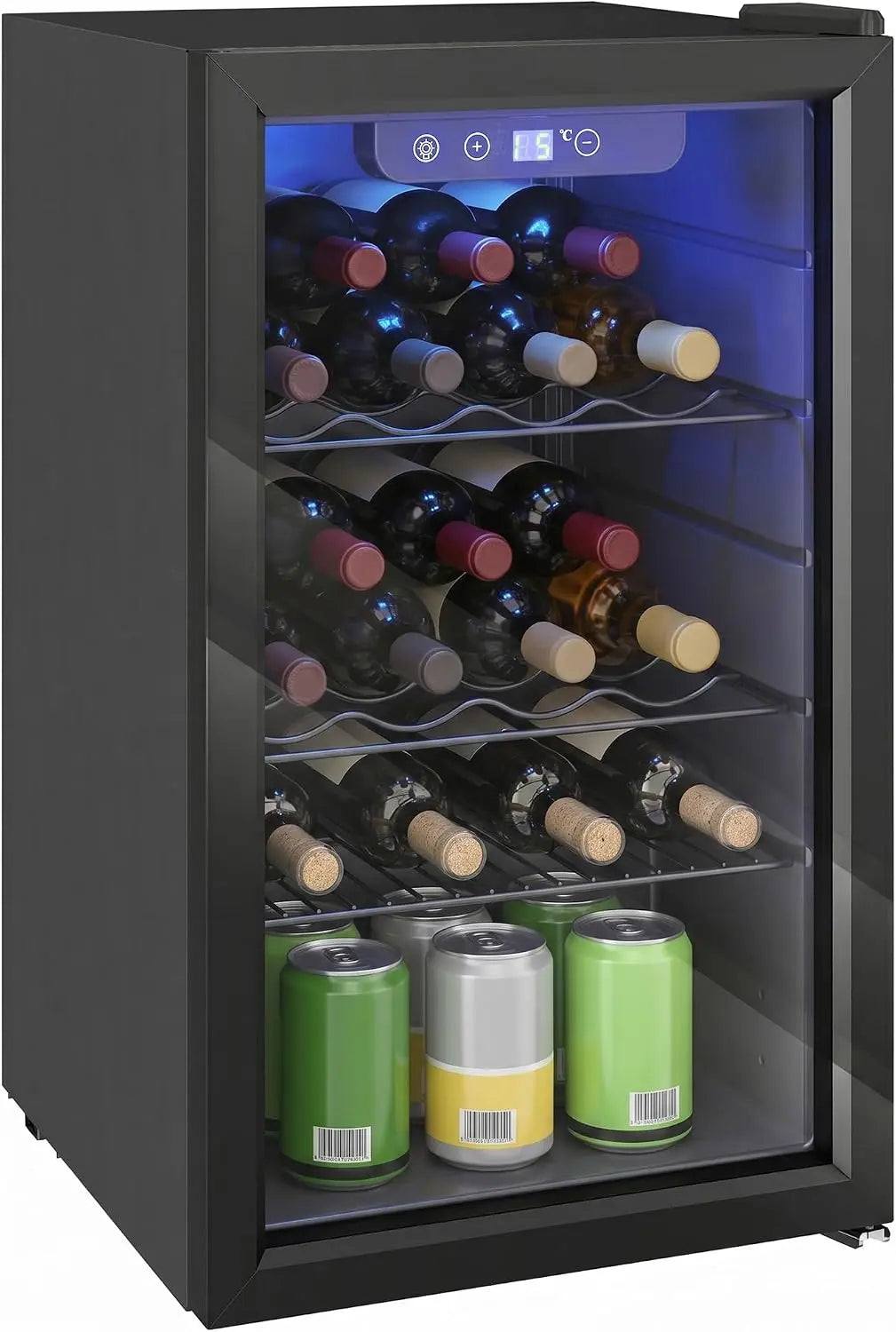 Kühlschrank 68 Liter Schwarz für Haushalt und Alltag