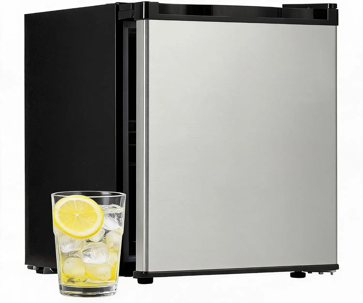 Kühlschrank 45L 40dB mit Edelstahl