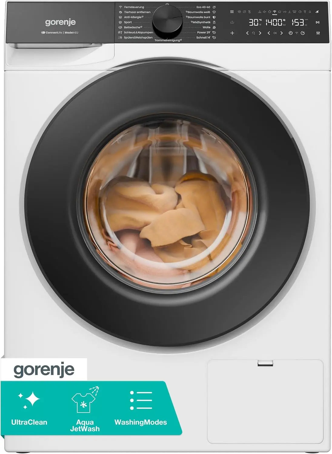 Gorenje Waschmaschine Weiß für Haushalt und Alltag