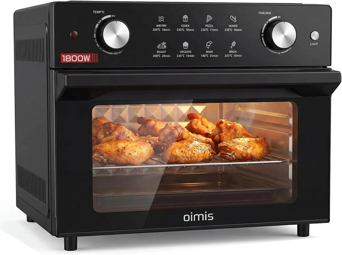 Heißluftfritteuse 1800W 30L für Haushalt und Alltag
