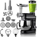 Küchenmaschine 1,5L 3 in 1 mit Edelstahl