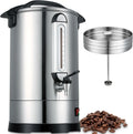 Kaffeemaschine 1600W 16L mit Edelstahl Silber