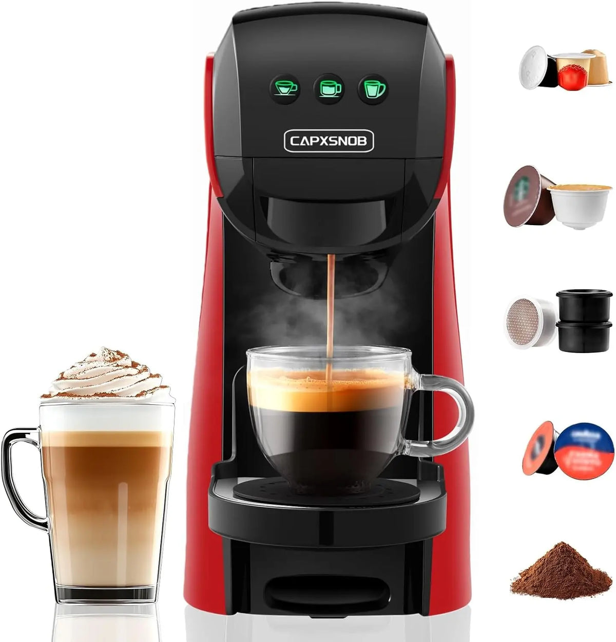 Kaffeemaschine 0,82 L für Haushalt und Alltag