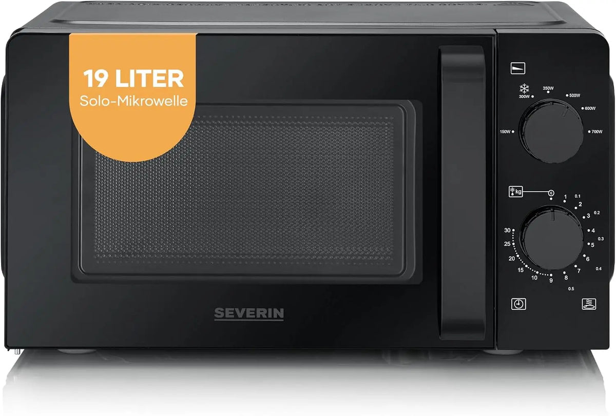 Severin Mikrowelle 700 W 19L Schwarz
