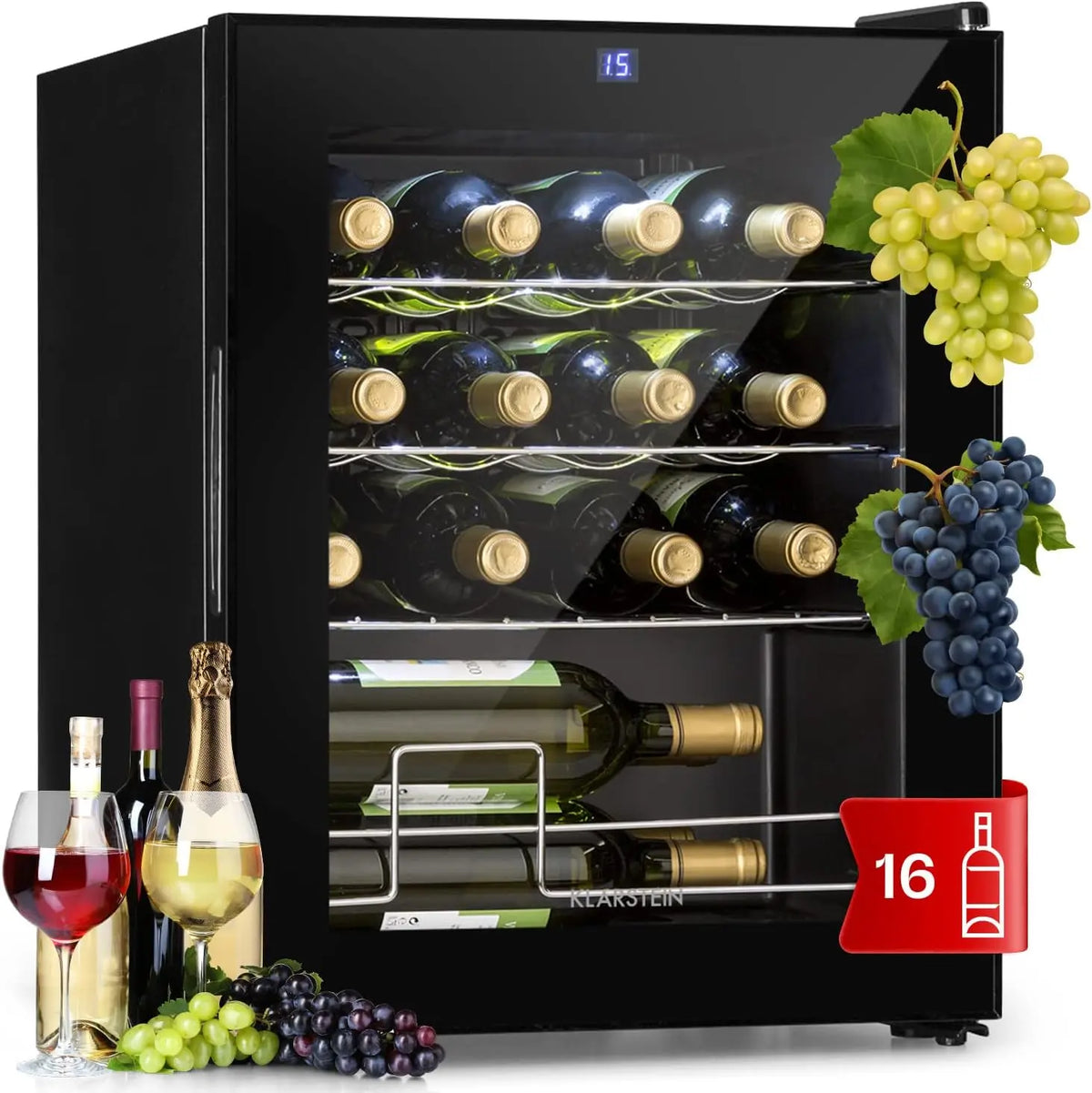 Kühlschrank 42 L Schwarz für Haushalt und Alltag