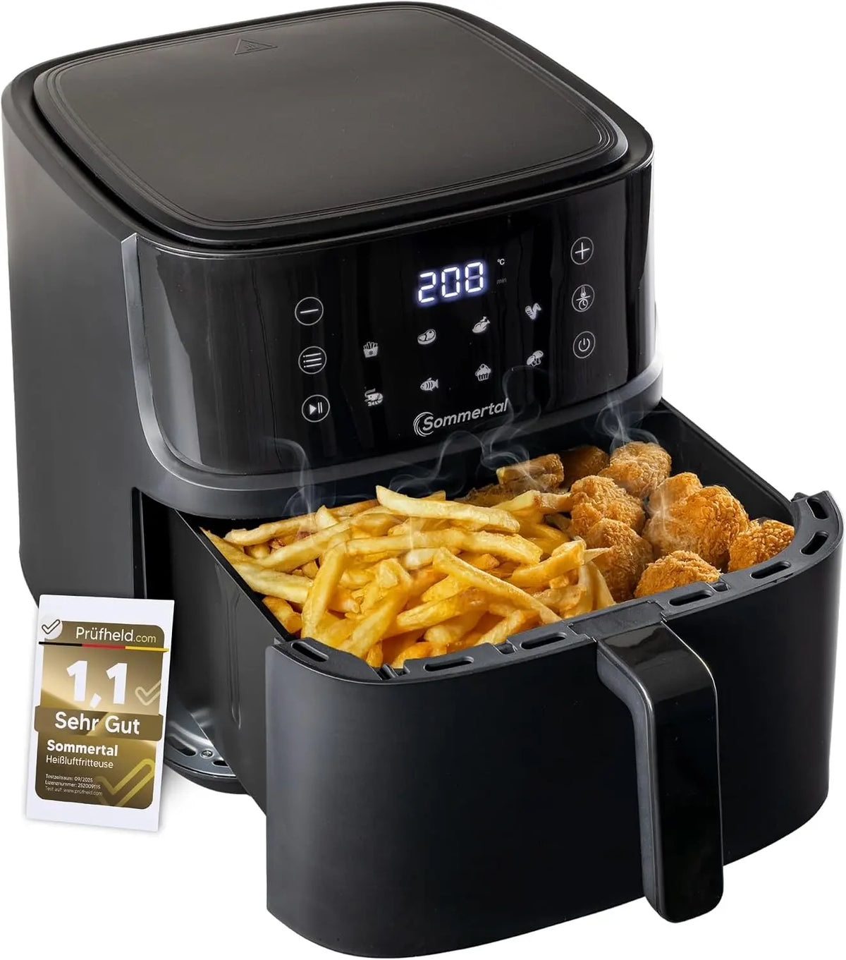 Heißluftfritteuse HF760 2000W 7,6L