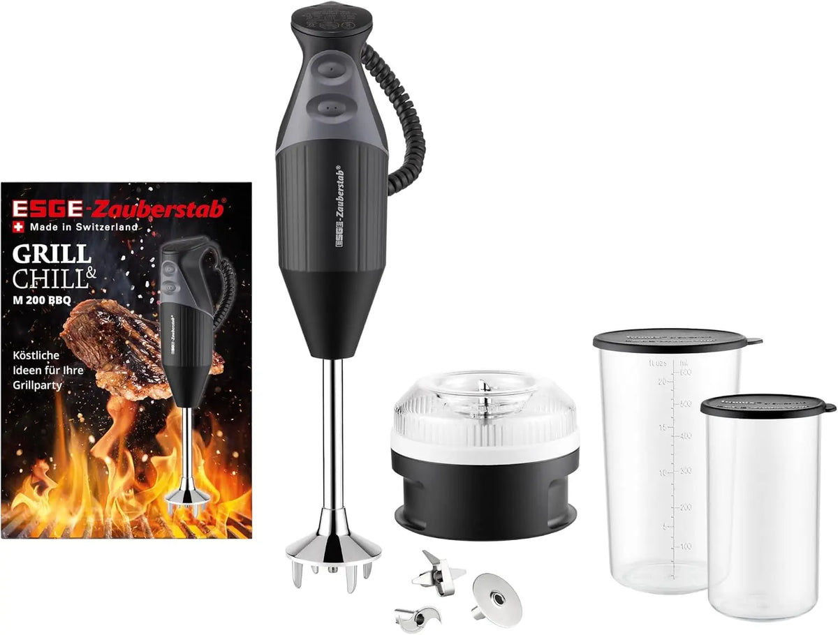 Mixer 200W Schwarz für Haushalt und Alltag
