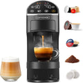 Kaffeemaschine 1400W 1,2 L 5 in 1 mit Display