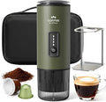 Kaffeemaschine mit Akku und Ladegerät