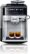 Siemens Kaffeemaschine TE653501DE mit Display Silber