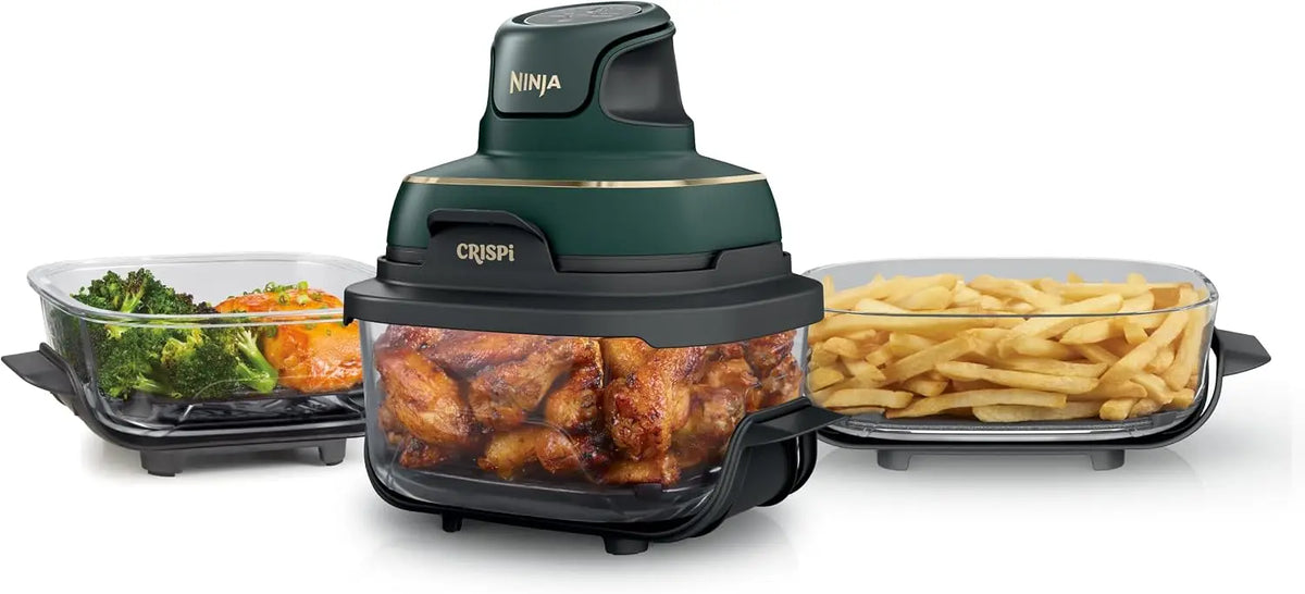 Heißluftfritteuse 3,8 l Grün für Haushalt und Alltag