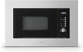 Mikrowelle 700W 20L 60 cm mit Edelstahl Silber