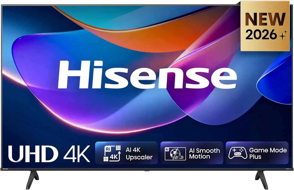 Hisense 58E6DS Fernseher 58 Zoll, 4K UHD Smart TV, Hi View AI Engine, 60Hz Game Mode Plus, Dolby Vision, 4K Upscaler, DTS Virtual, X, Smooth...