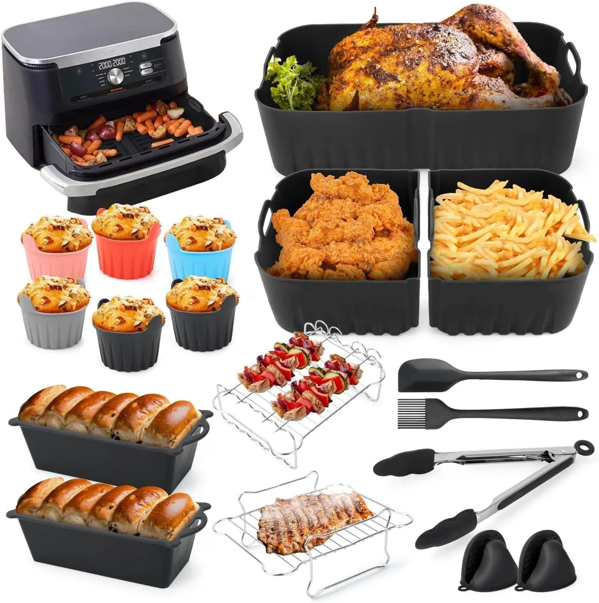 Heißluftfritteuse AF500EU 10,4 L