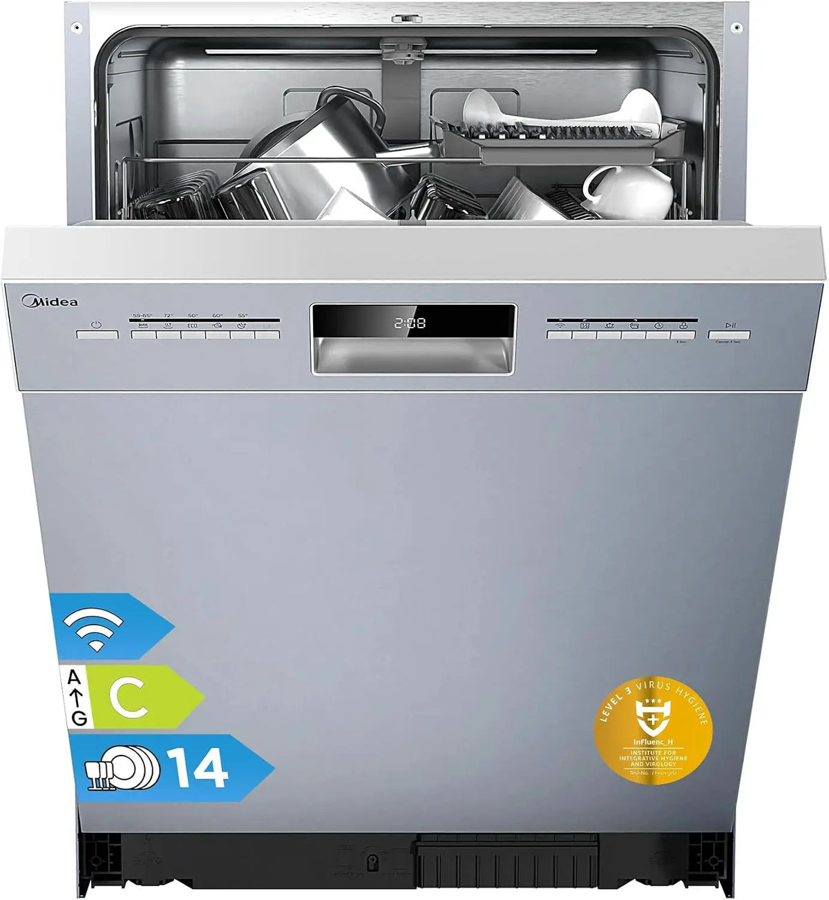 Midea Geschirrspüler 60cm für Haushalt und Alltag