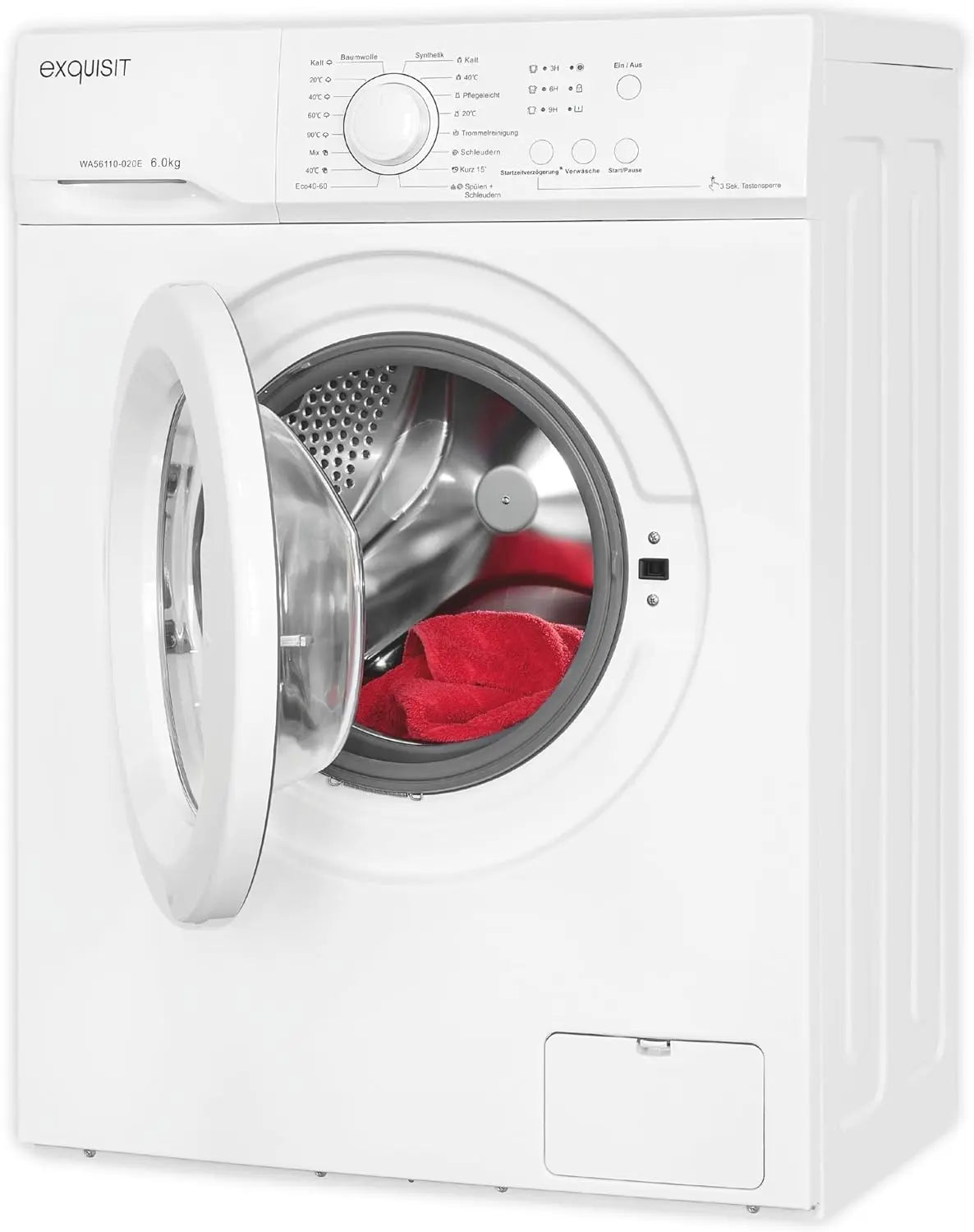 Waschmaschine WA56110 Weiß für Haushalt und Alltag