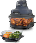 Heißluftfritteuse 1700 W 3,8 l Grau