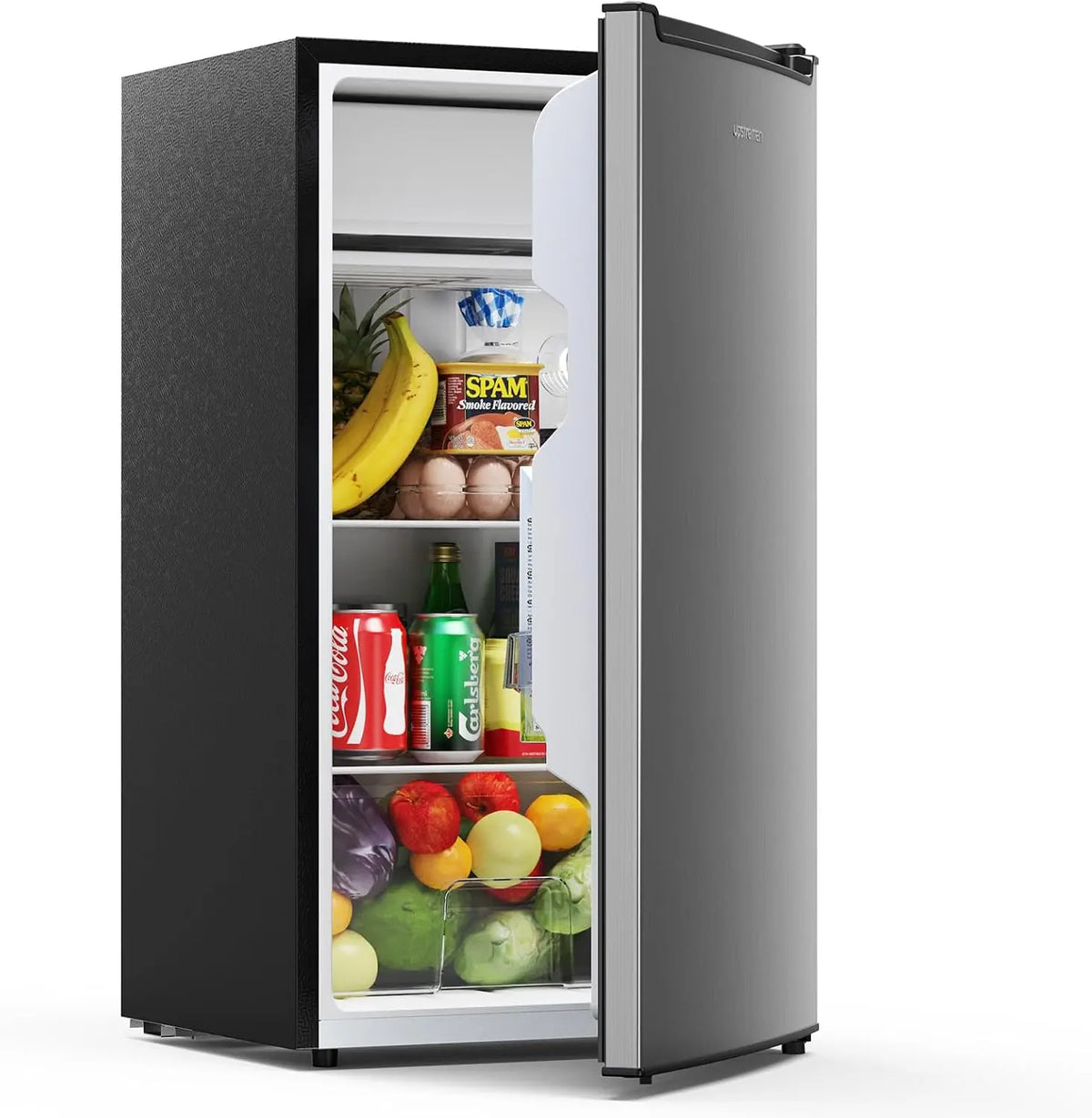 Kühlschrank CR85 85L Silber für Haushalt und Alltag