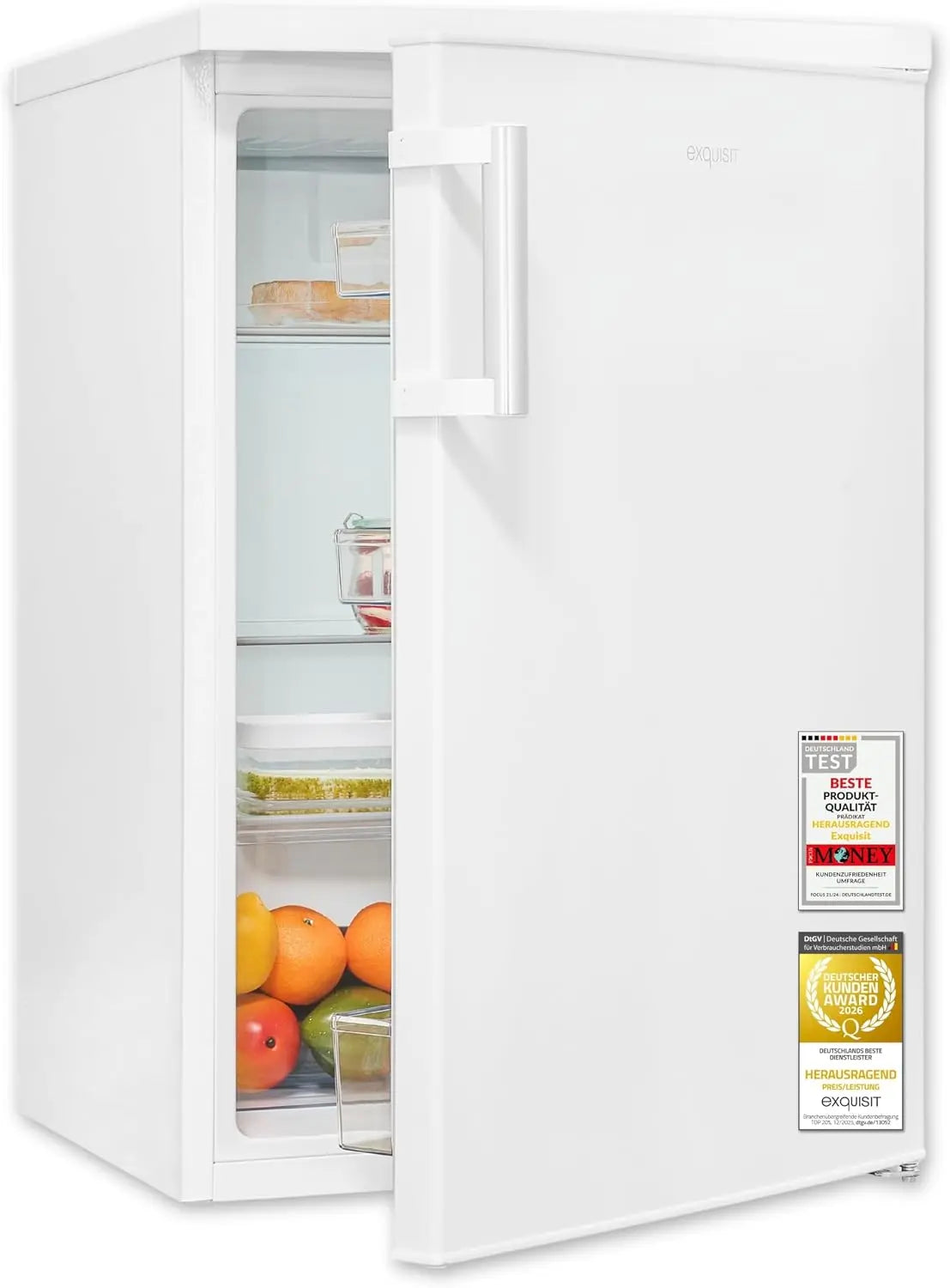 Kühlschrank 133 L 85 cm Weiß für Haushalt und Alltag