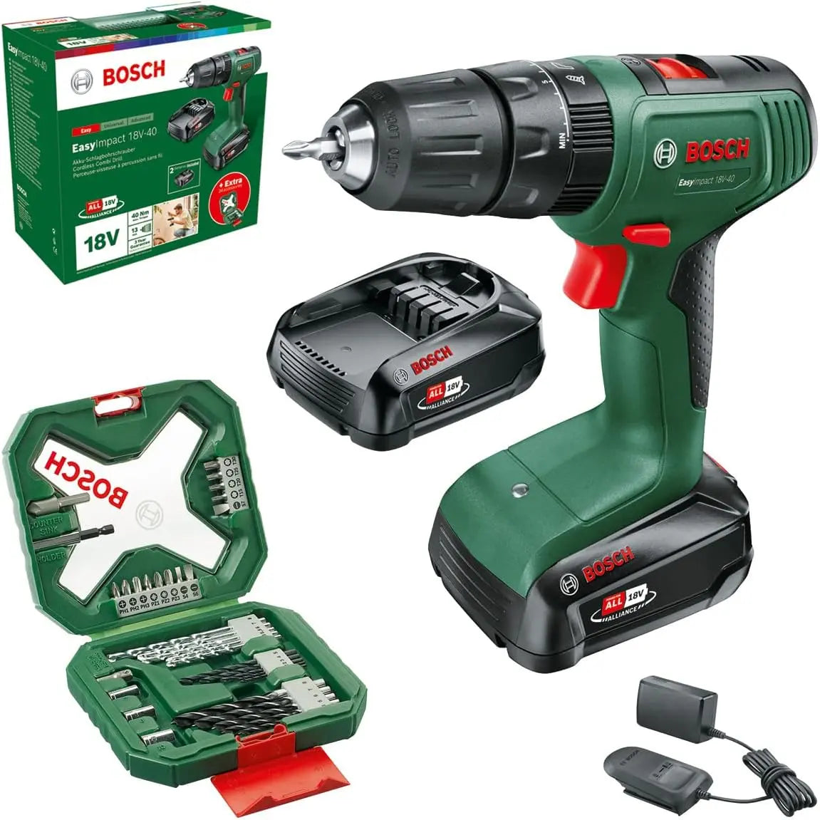 Bosch Akku-Bohrschrauber 18 V 2,0 Ah