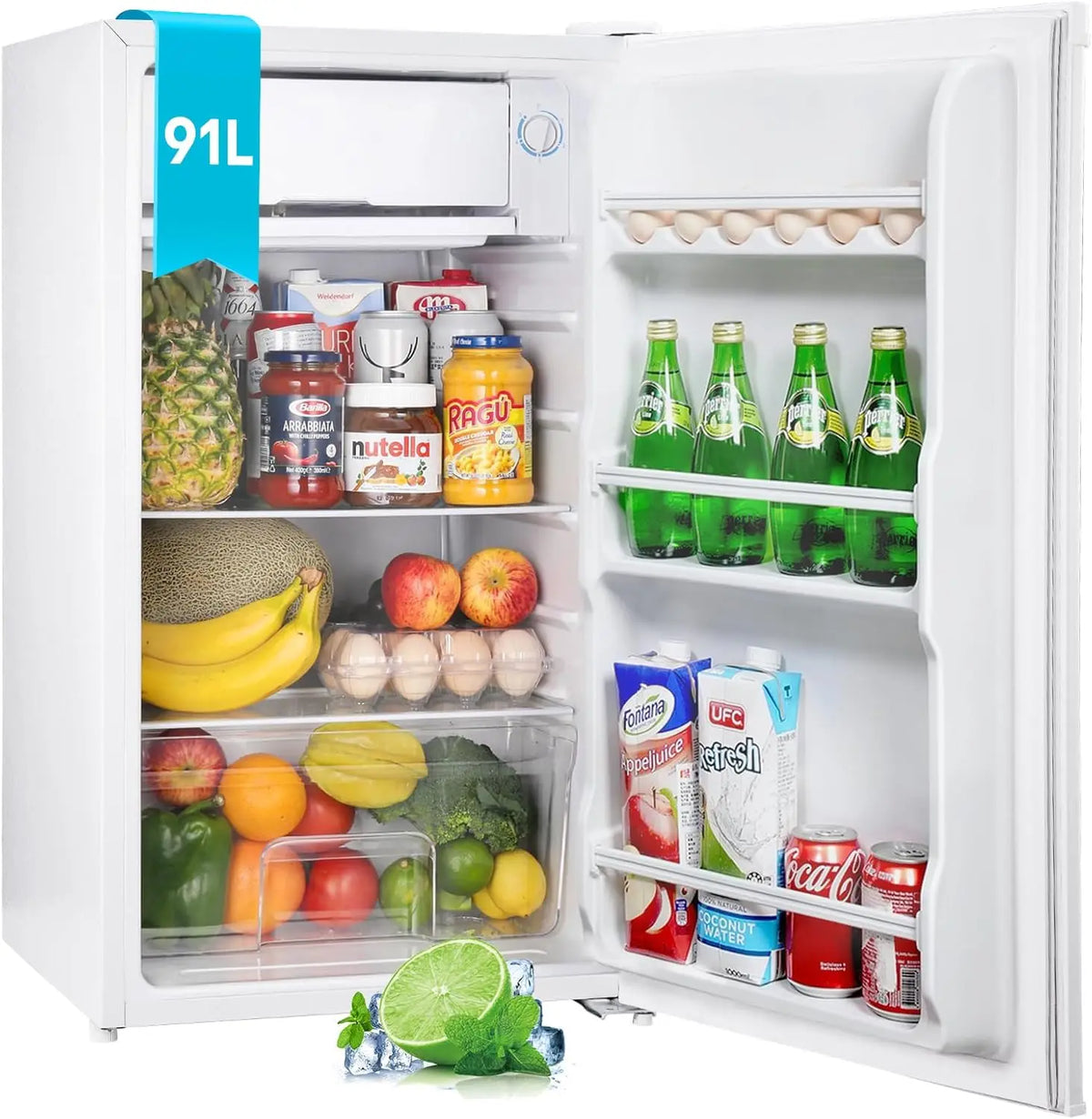 Kühlschrank BR321 91L Weiß für Haushalt und Alltag