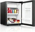 Kühlschrank 45L mit Edelstahl Silber