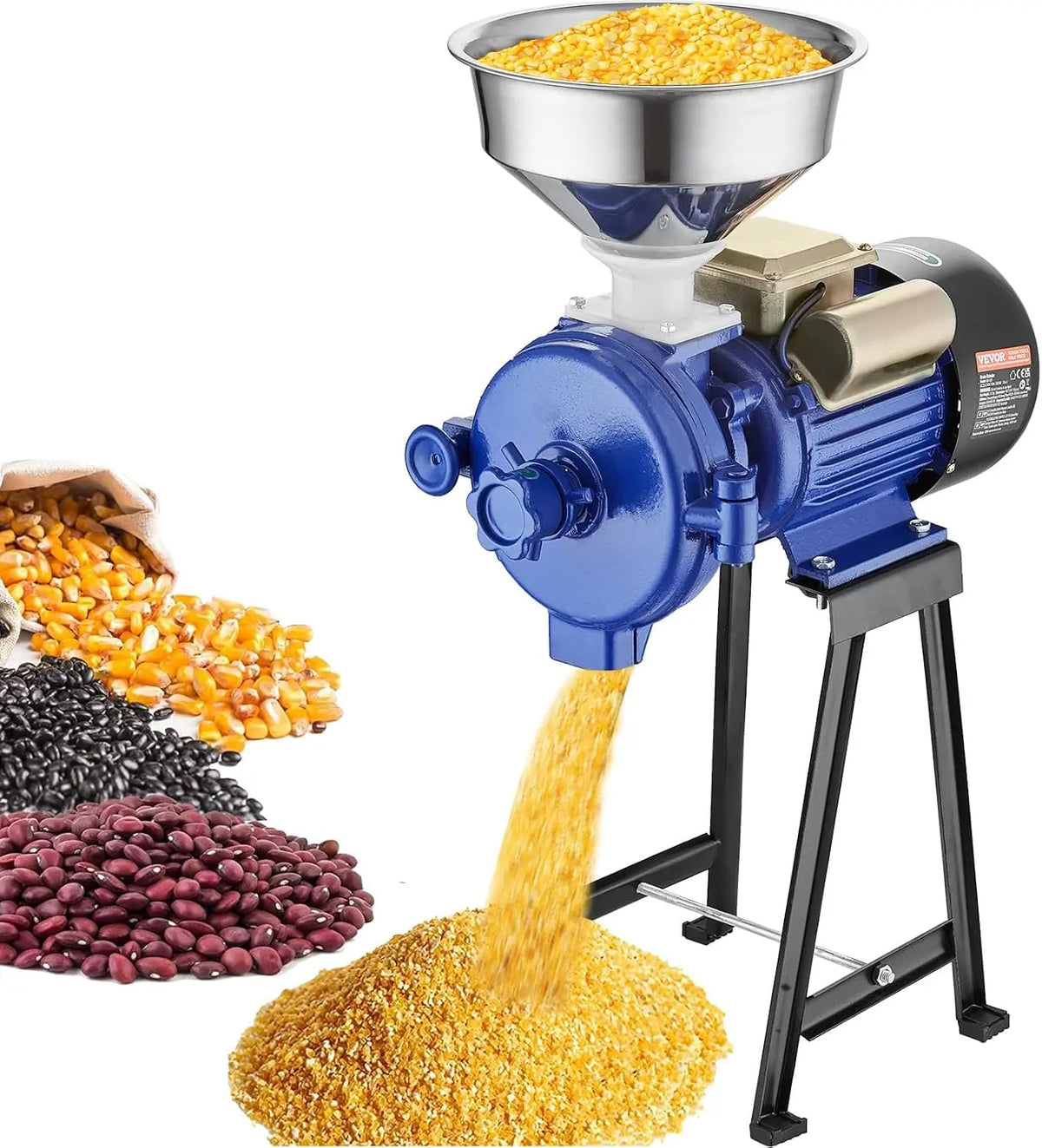 VEVOR Getreidemühle 3 kW für Haushalt und Alltag