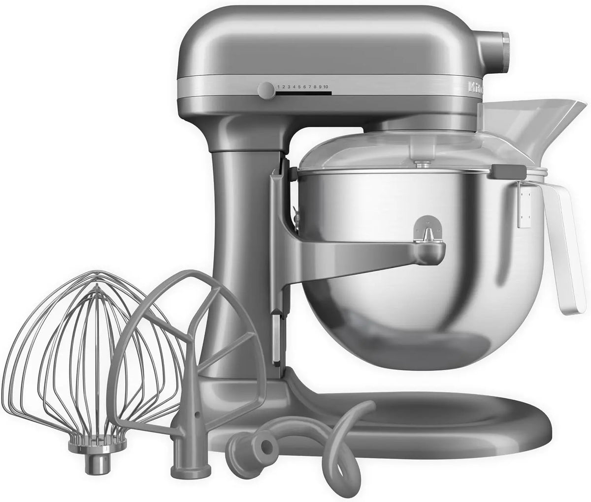 Küchenmaschine 6,6 L Silber für Haushalt und Alltag