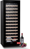 Kühlschrank KRC-170AFG 170 Liter mit Display Schwarz