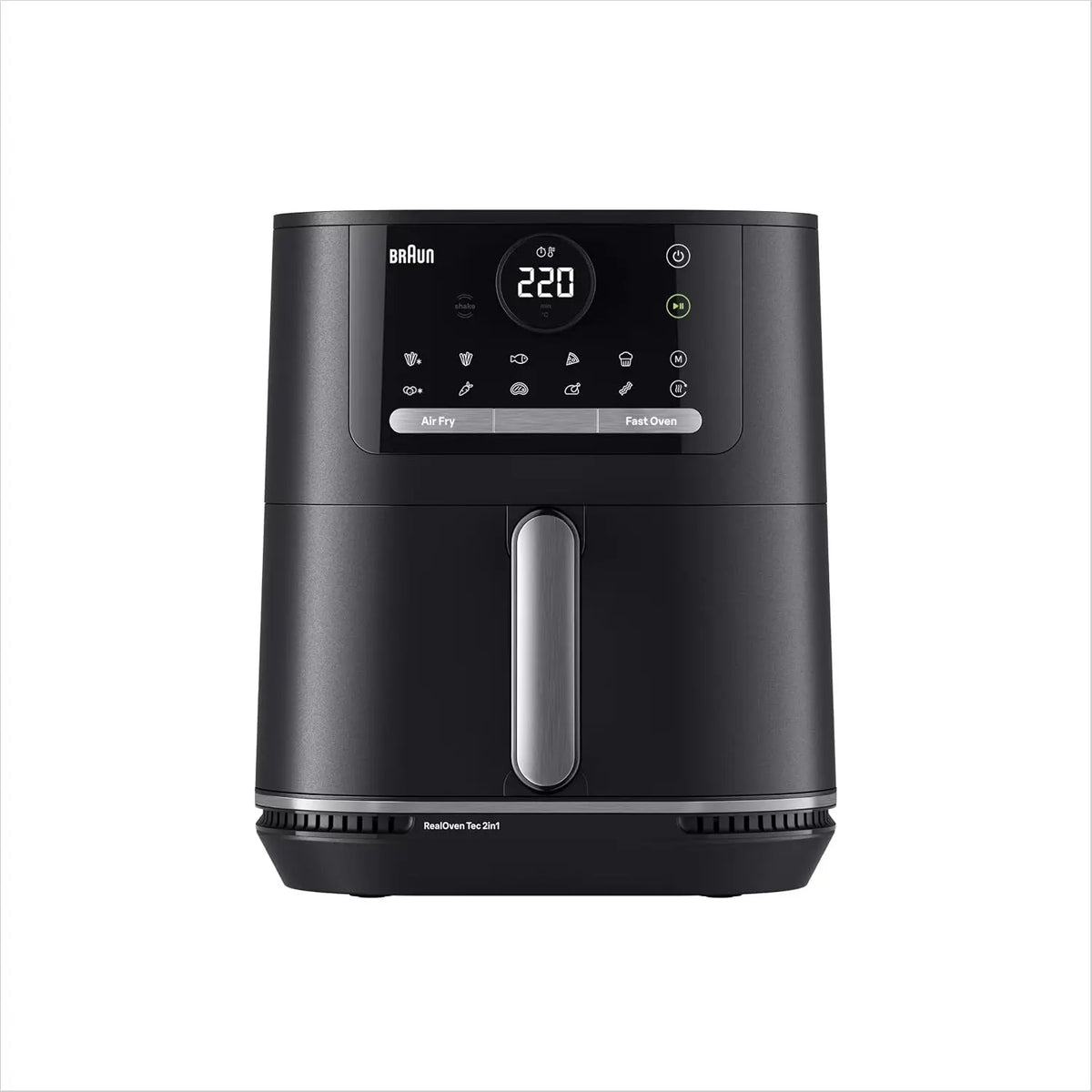 Braun Heißluftfritteuse HF5054IBK 6 L Schwarz