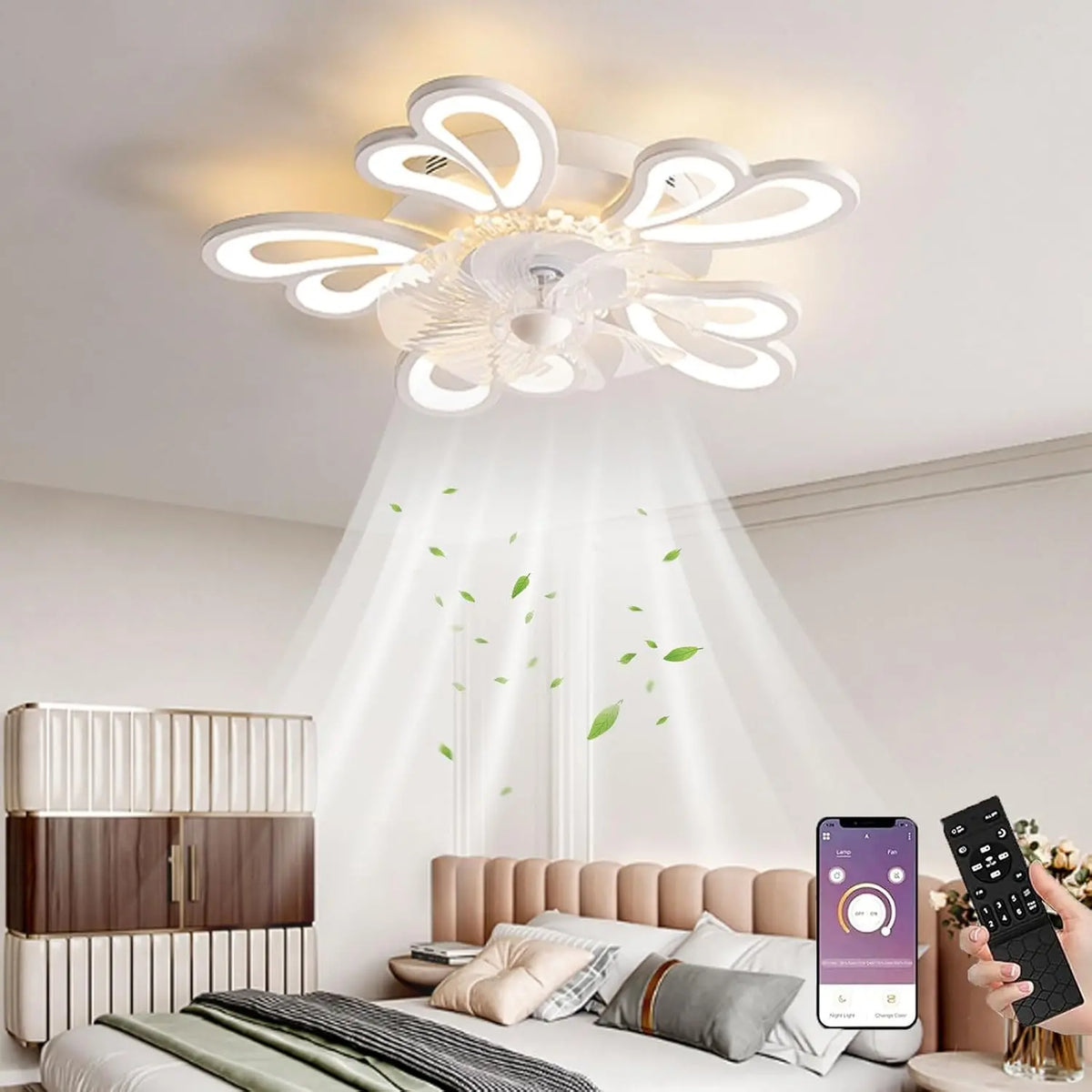 Ventilator 50W mit Fernbedienung