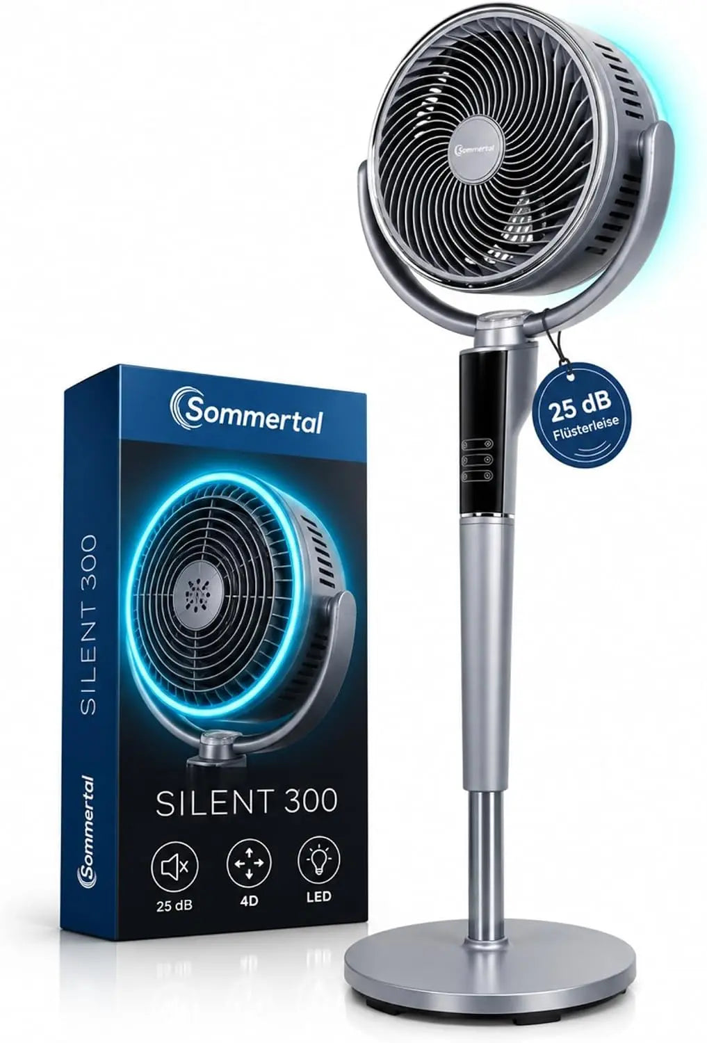 Ventilator SILENT300 für Haushalt und Alltag