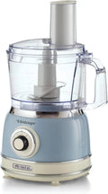 Küchenmaschine 1000 W 1,2 l mit Edelstahl Blau