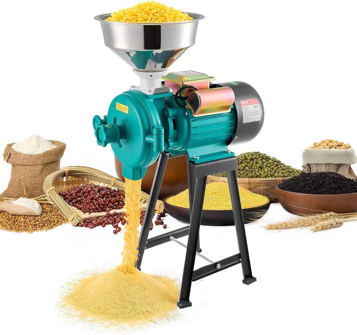VEVOR Getreidemühle 2200 W für Haushalt und Alltag